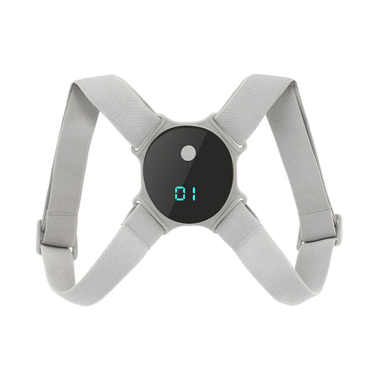 "Corrige tu Postura al Instante: Corrector Inteligente con Pantalla LCD – Ajustable, Cómodo y Protección Total para tu Espalda y Vista