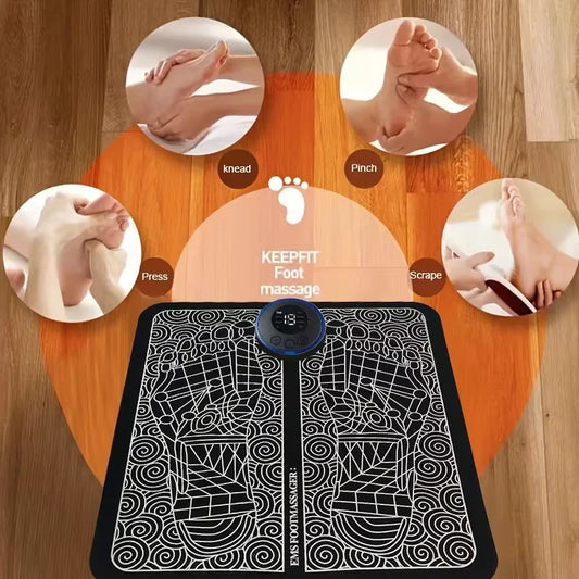 Masajeador Inteligente de Pies con Control Remoto – Terapia de Pulso